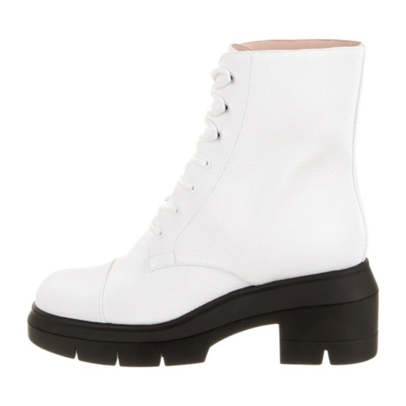 Stuart Weitzman Nisha Combat Boots - Picture 1 of 5